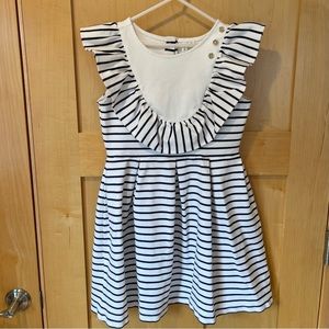 Janie & Jack size 12 striped dress
